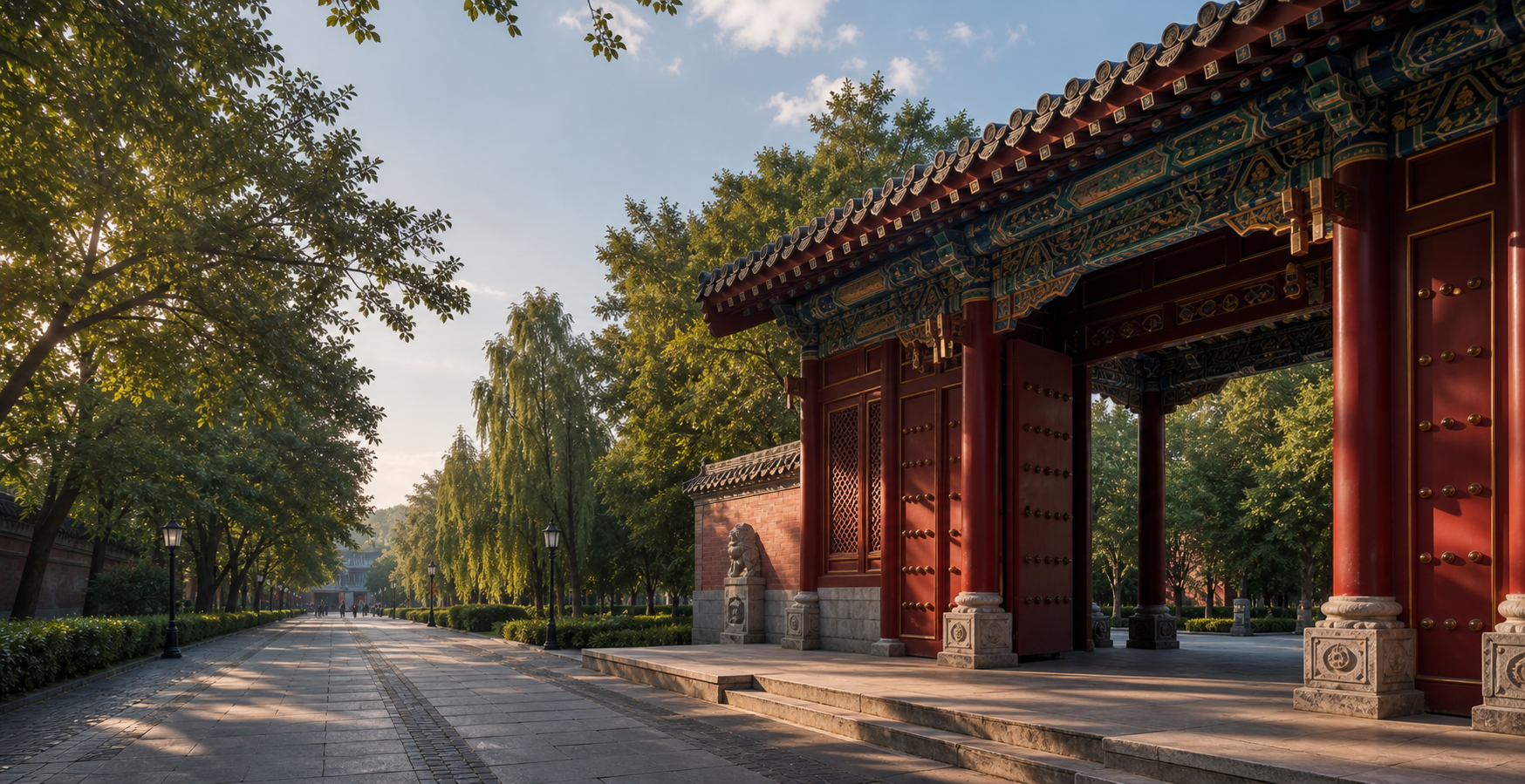 Peking University campus gate